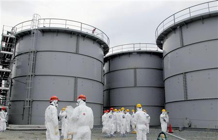 Tokyo Electric says contaminated water leaked at Fukushima Photo: Kyodo