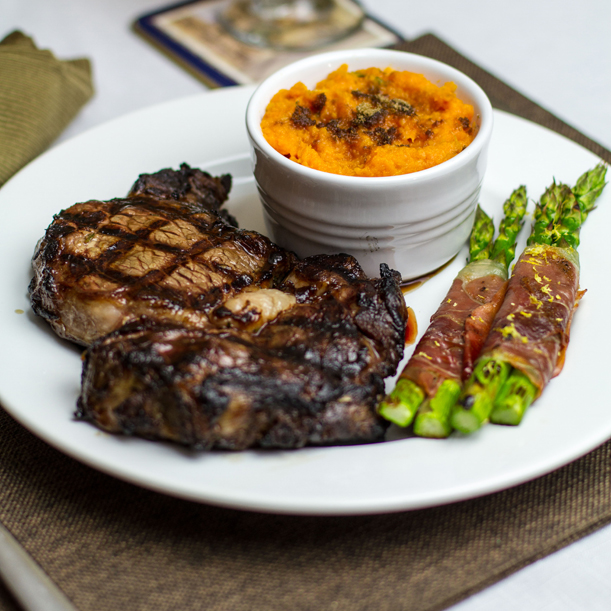 american meal dinner