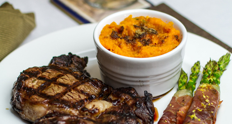 american meal dinner