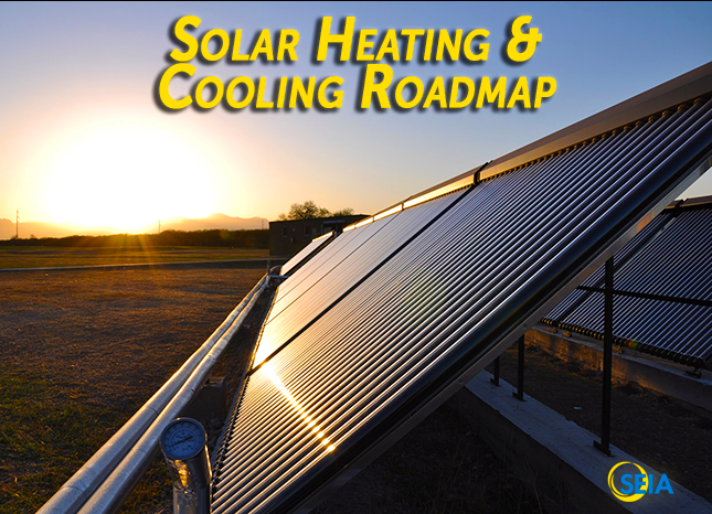 Apricus solar thermal array