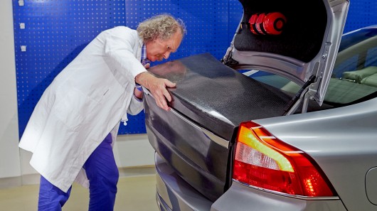 Carbon fiber composite panels infused with nano-batteries and super capacitors could repla...