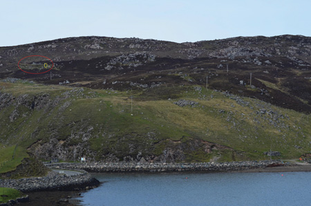 The Isle of Lewis in Scotlands Outer Hebrides faces tough conditions.
