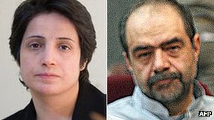 Nasrin Sotoudeh and Mohsen Aminzadeh