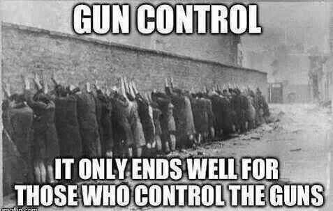 Gun Control only ends well for those with guns