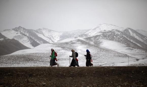 Tibet's glaciers at their warmest in 2,000 years: report Photo: Carlos Barria