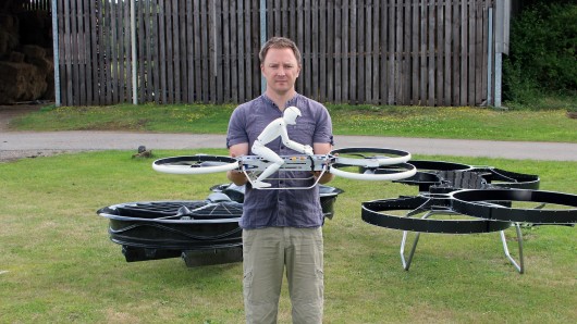 The drone version of the Hoverbike is available through a Kickstarter project, and later b...