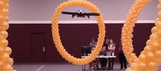 The mind-controlled quadcopter developed by researchers at the University of Minnesota