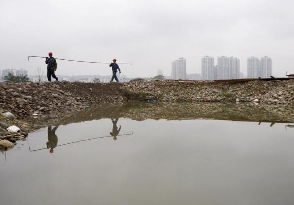 China's water squeeze worsens as wetlands shrink 9 pct Photo: Reuters