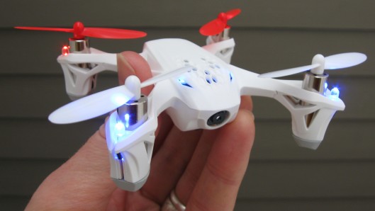 The Hubsan X4 FPV is likely the world's smallest quadcopter that can be flown by first-per...