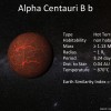 Alpha Centauri B b statistics (Image: PHL @ UPR Arecibo)
