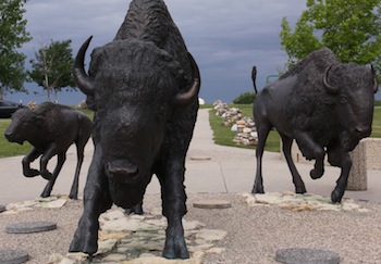 Bison once roamed these northern plains. Today Wanuskewin Heritage Park showcases 6,000 years of Native history in what is now Saskatchewan, Canada. (Photo: Hans Tammemagi)