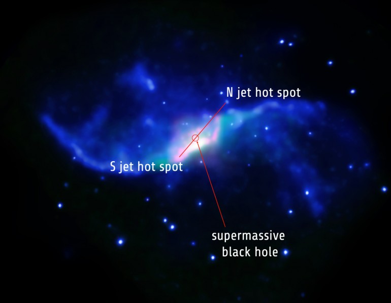 Chandra observatory x-ray image of shock waves (Image: NASA/CXC/NASA/JPL-Caltech)