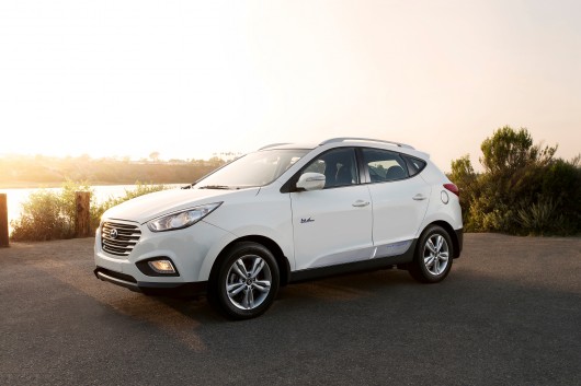The Tucson Fuel Cell has performance comparable to an electric car
