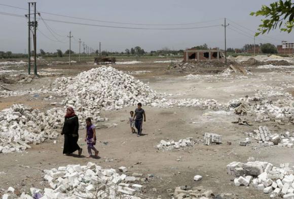 Egypt's breadbasket Nile Delta under threat from illegal building Photo: Asmaa Waguih