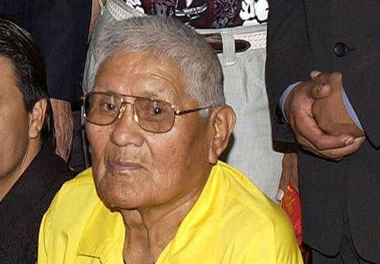 Navajo Code Talker Chester Nez