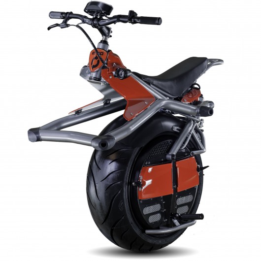 The Ryno is designed to resemble a conventional motorcycle in its controls and riding posi...