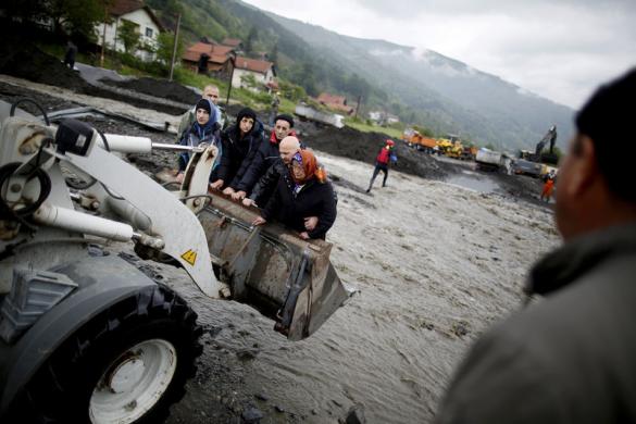Floods affect over 1 million in Balkans, destruction 