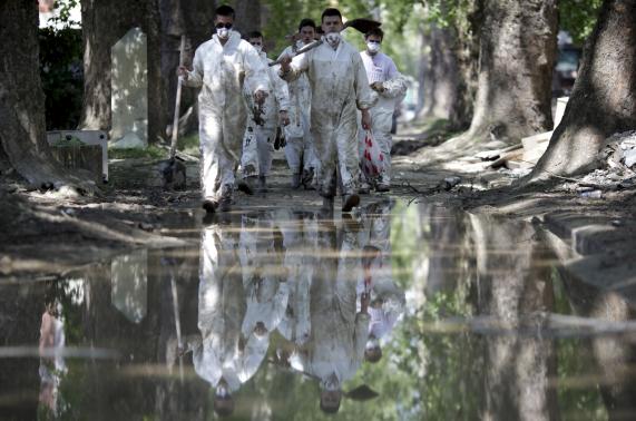 Balkans confronts risk of disease after devastating floods Photo: Dado Ruvic