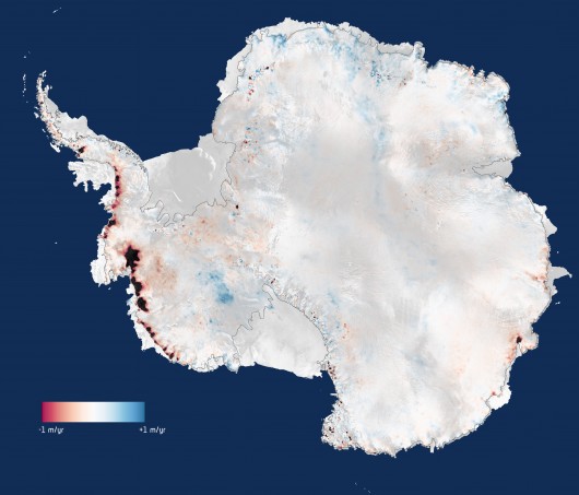 Recent observations of Antarctica suggest as much as 159 billion tonnes of ice is lost eac...