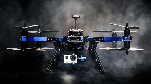 3D Robotics' new X8+ quadcopter 