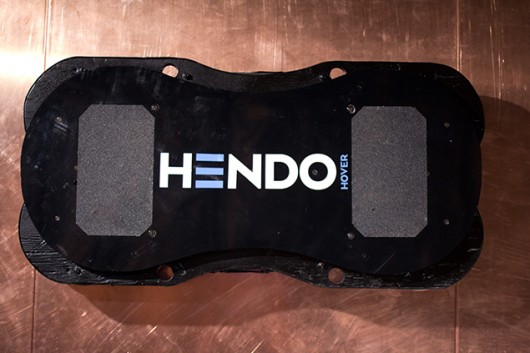 The Hendo Hover is currently restricted to levitating over a surface made of a non-ferroma...