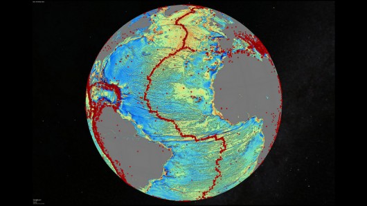 A new map of the seafloor is twice as accurate as the previous version (Image: David Sandw...