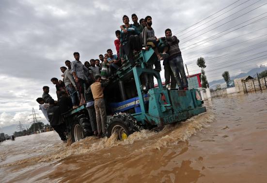 Hundreds die in India, Pakistan after heaviest rain in 50 years Photo: Adnan Abidi