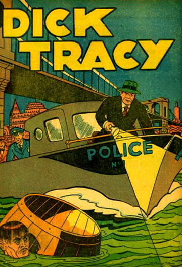 Dick Tracy comic strip. Started in 1931