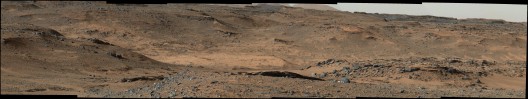 The slopes leading to Mount Sharp as seen from Curiosity (Image: NASA/JPL-Caltech/MSSS)