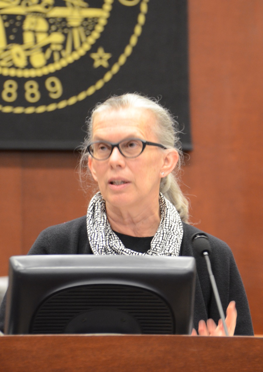 Janie Hipp Simms, an attorney, and director of Indigenous Food and Agriculture at the University of Arkansas School of Law, spoke at the recent conference.