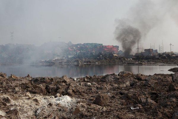 Cyanide in waters near China blast site 277 times acceptable level: government report Photo: REUTERS