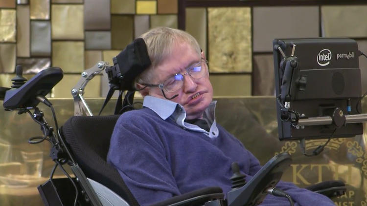 Stephen Hawking explains his new theory on black holes