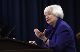 Federal Reserve Chair Janet Yellen answers a question during a news conference in Washington, Wednesday, Dec. 16, 2015, following an announcement that the Federal Reserve raised its key interest rate by quarter-point, heralding higher lending rates in an economy much sturdier than the one the Fed helped rescue in 2008.