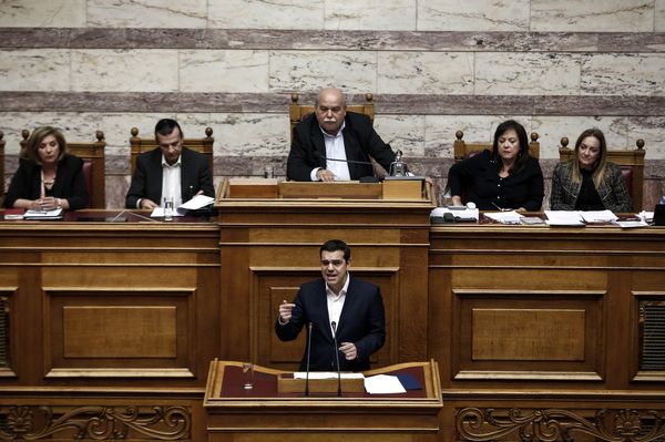 Greek Parliament passes 2016 budget photo