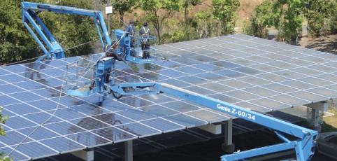 Cleaning a large array