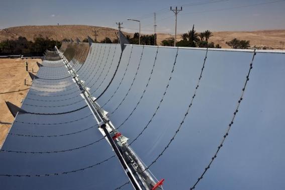 Israeli company to build 20-hour-per-day solar power plant Photo: NIR ELIAS