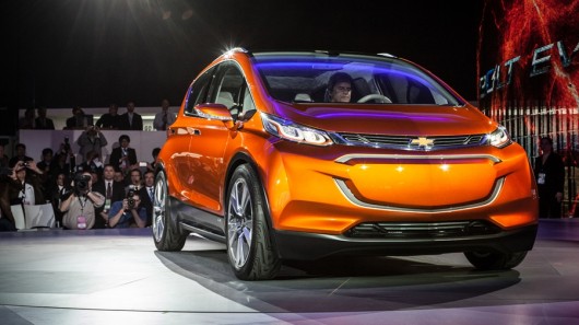 The Chevrolet Bolt EV concept has a range of 200 miles (322 km) and should cost around $30...