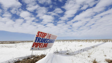 Keystone pipeline in Nebraska