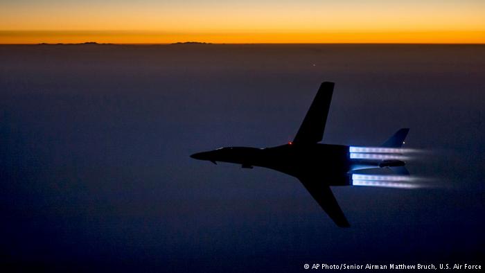 Syrien Anti IS-Koalition Luftangriff Jet Kampfjet