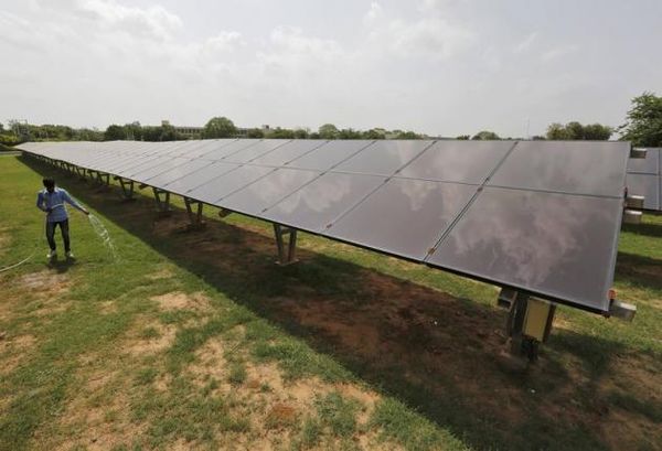 India's $100 billion solar push draws foreign firms as locals take backseat Photo: Amit Dave