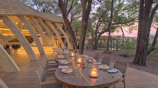 Sandibe Okavango is a newly built, sustainable and off-grid safari eco-lodge