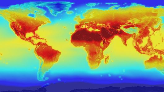 The new data combines historical measurements with climate simulations models to provide forecasts for global temperature and precipitation changes