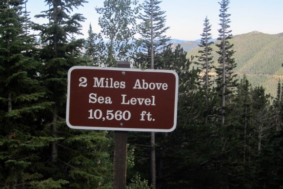 OK, but which sea’s level? And how do you know what it is? Image credit: Wally Gobetz