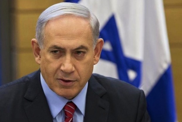 In this Dec. 3, 2014, file photo, Israeli Prime Minister Benjamin Netanyahu speaks during a faction meeting at the Knesset, Israel's parliament in Jerusalem. (AP Photo/Sebastian Scheiner, File)