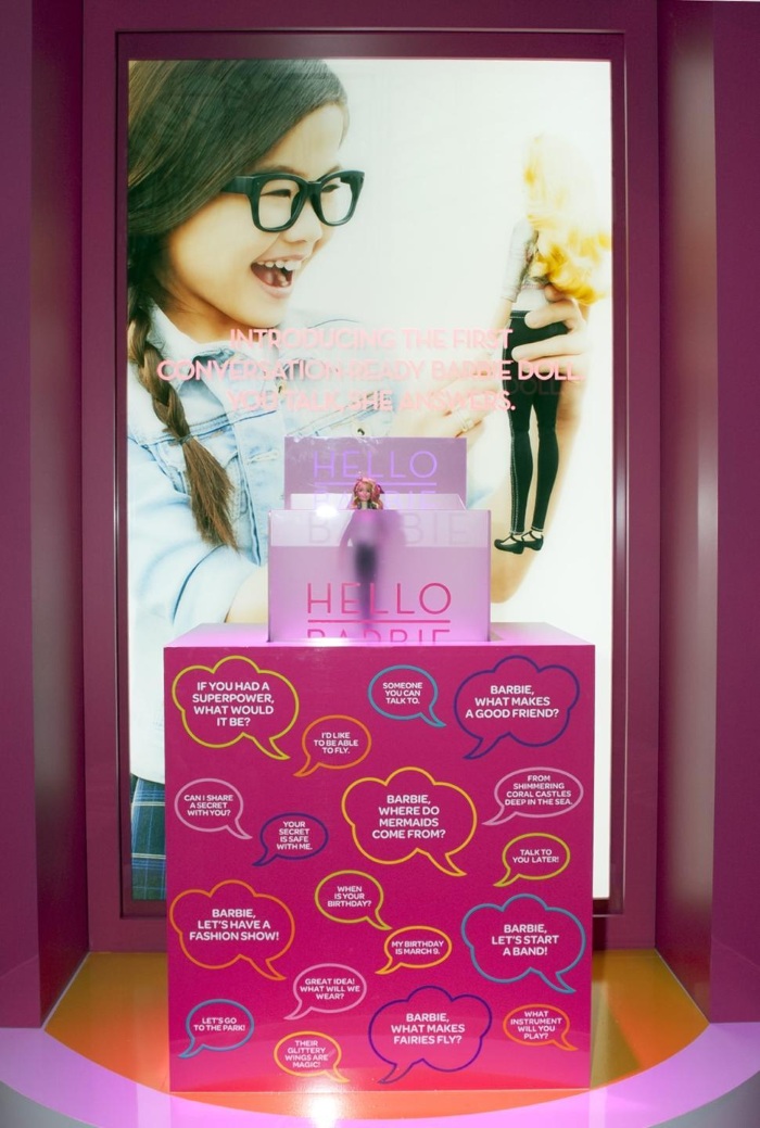 Hello Barbie kiosk