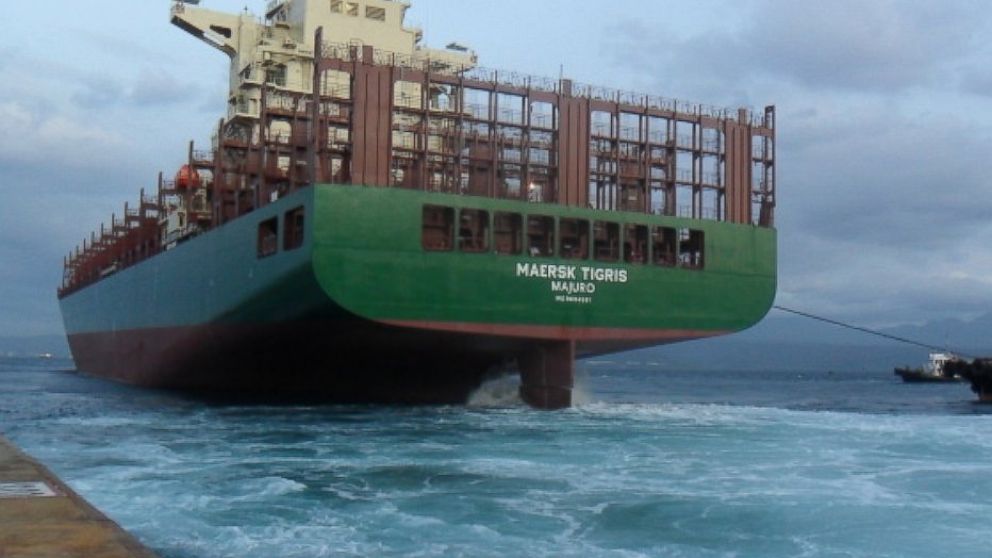 PHOTO: The Maersk Tigris is pictured on German Lashings website. 