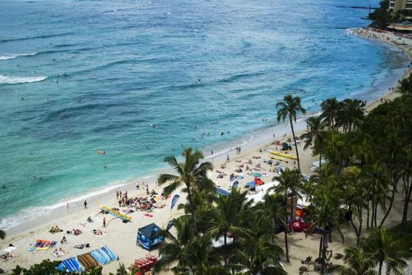 Honolulu's Waikiki Beach reopened after massive sewage spillPhoto: Marco Garcia