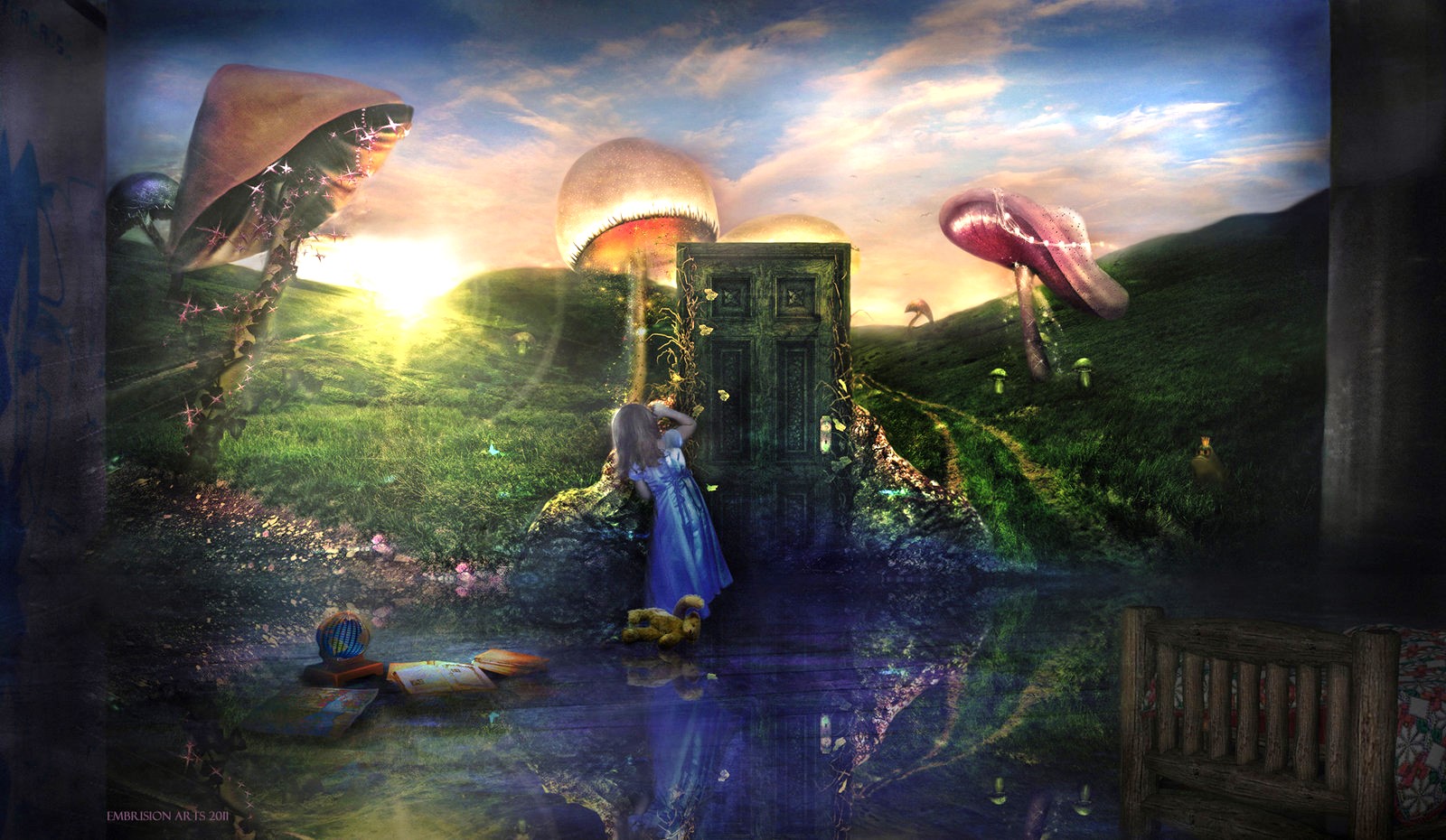 Waking Up In The Dream - Image by embrisionarts.deviantart.com