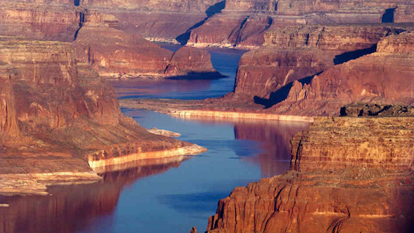 The Colorado River meanders along a 1,400-mile journey slaking thirst and growing crops along the way in seven states, running past 28 Indian tribes. (Photo: Courtesy U.S. Water Alliance)