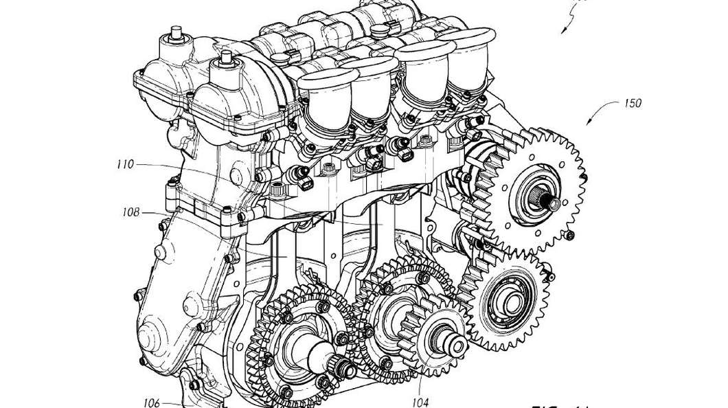 Dan Gurney's Moment-Cancelling Four-Stroke Engine attempts to re-invent the internal combustion engine